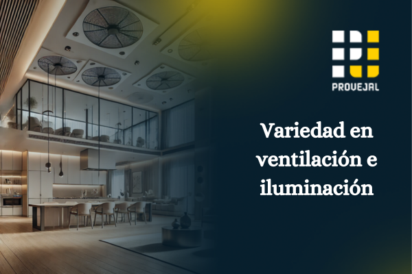 Productos esenciales para cada necesidad en iluminación y ventilación